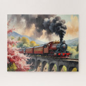 Puzzle Steam Train Dreams Landscape Artwork (Horizontal)