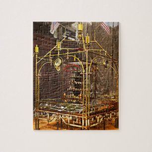 Puzzle Steampunk - Assez d'un affichage de raccord 1876