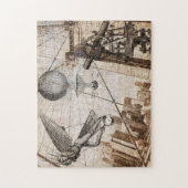 Puzzle steampunk au-dessus du pont de Brooklyn (Vertical)