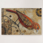 Puzzle Steampunk Bird Art Difficulté (Horizontal)