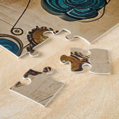 Puzzle Steampunk Bird Art Difficulté (Côté)