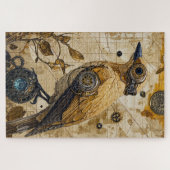 Puzzle Steampunk Bird Art Difficulté (Horizontal)