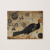 Puzzle Steampunk Bird Art Small (Horizontal)