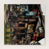 Puzzle Steampunk Cafe & Boat House East Hamptons 1954 (Horizontal)