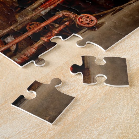 Puzzle Steampunk - chimères (Côté)
