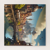 Puzzle Steampunk City Waterside (Horizontal)