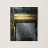 Puzzle Steampunk - Engrenages - Machine à Musique (Vertical)