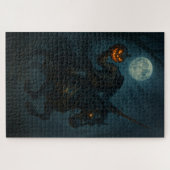 Puzzle Steampunk Gothic Horror Headless Horseman (Horizontal)