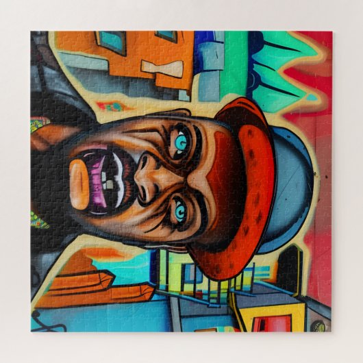 Puzzle Steampunk Hip-Hop Master Jackie (Horizontal)