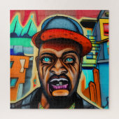 Puzzle Steampunk Hip-Hop Master Jackie (Vertical)