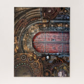 Puzzle Steampunk Horloge Horaire Porte (Vertical)