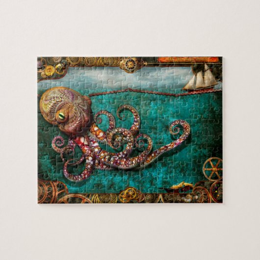 Puzzle Steampunk - le conte du Kraken (Horizontal)