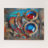 Puzzle Steampunk Le Portrait De L'Homme Tin (Horizontal)