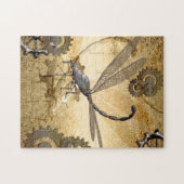 Puzzle Steampunk, libellules impressionnantes de vapeur (Horizontal)