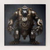 Puzzle Steampunk Mad Gorilla, (Vertical)
