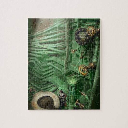 Puzzle Steampunk - Naval - Plomberie - La tête (Vertical)