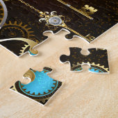 Puzzle Steampunk Rusty Background (Côté)