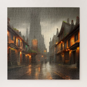 Puzzle Steampunk Street of Bizarre Circonstances