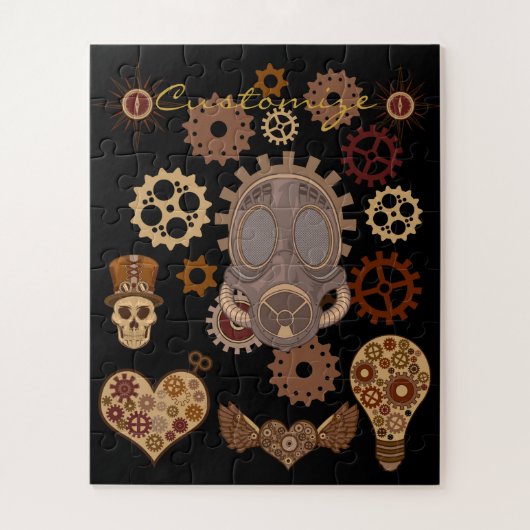 Puzzle Steampunk Thème Thunder_Cove (Vertical)