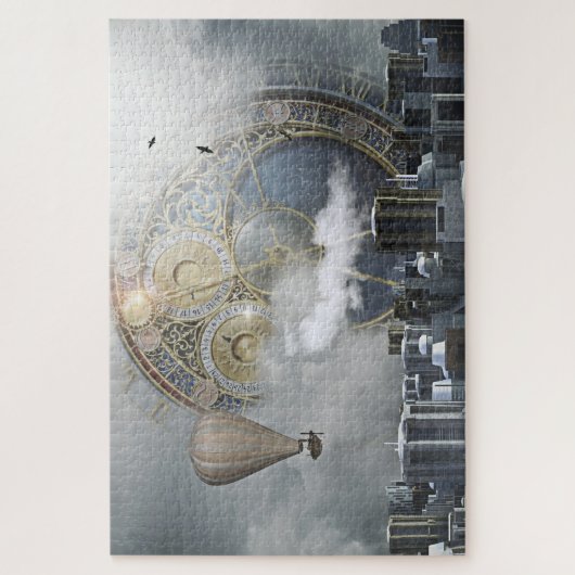 Puzzle Steampunk Town (Vertical)