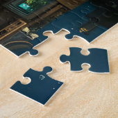 Puzzle Steampunk ville perdue d'Atlantis (Côté)