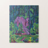 Puzzle Steinbruch bei Wildboden | Ernst Ludwig Kirchner (Vertical)
