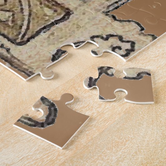 Puzzle Steinlein Chat Art Nouveau Publicité Animaux (Côté)