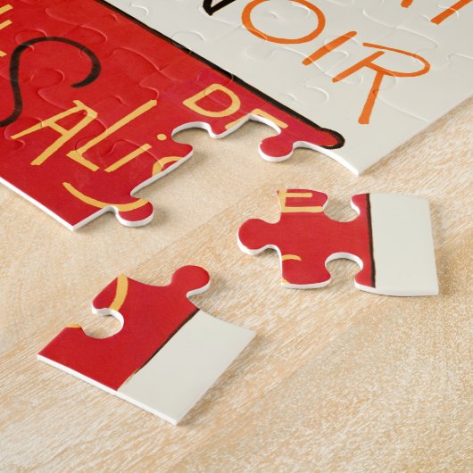 Puzzle Steinlen Chat noir classique (Côté)