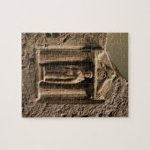 Puzzle Stele votif de marbre et de grès avec le figu (Horizontal)