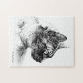 Puzzle Stella la Chatte Grise (Horizontal)