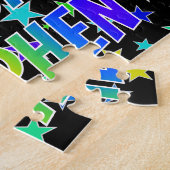 Puzzle "STEPHEN" Prénom, Amusant "HEUREUX ANNIVERSAIRE" (Côté)