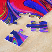 Puzzle Sticle à rayures arc-en-ciel (Côté)