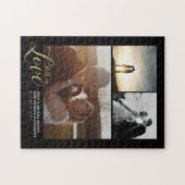 Puzzle Still in Love | Couple Anniversary Photo Collage J (Horizontal)