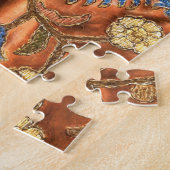 Puzzle Still Life avec Cloisonné Vase, (Côté)