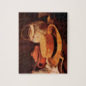 Puzzle Still Life Casquette de paille jaune par Vincent v (Vertical)