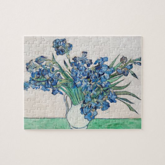 Puzzle Still Life : Vase with Irises par Vincent van Gogh (Horizontal)