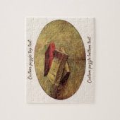 Puzzle Still Life with Three Books par Vincent van Gogh (Vertical)