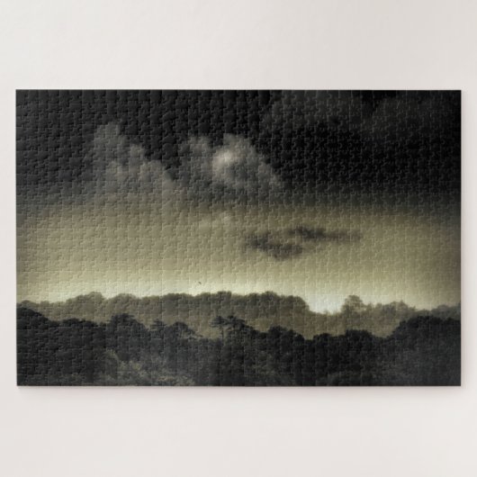 Puzzle Stocké dans le nuage. (Horizontal)