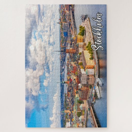 Puzzle Stockholm, Suède (Vertical)