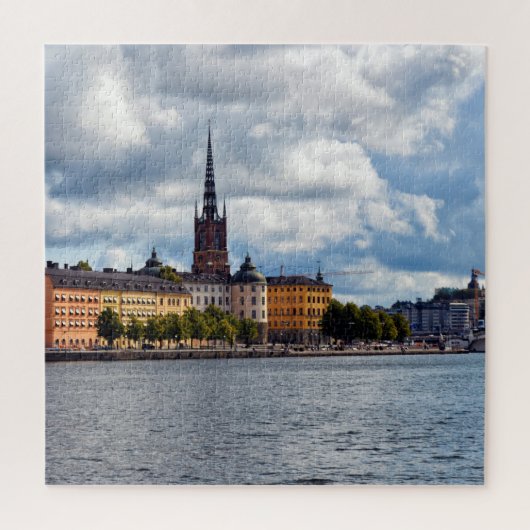 Puzzle Stockholm Suède vue (Vertical)
