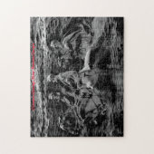 Puzzle Stone Mountain Georgia.voeux de Noël (Vertical)