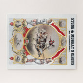 Puzzle Stone & Murray's Circus, Circa 1870. (Horizontal)