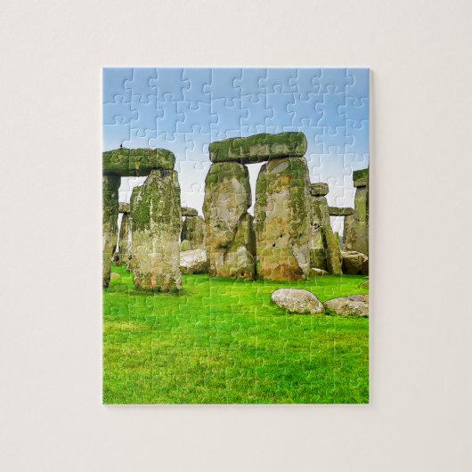 Puzzle Stonehenge antique Stones debout en Art d'été (Vertical)