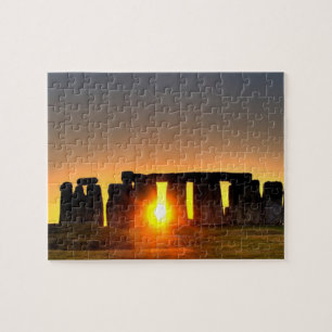 Puzzle Stonehenge, monument antique de préhistoire