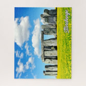 Puzzle Stonehenge, Wiltshire, Angleterre, UK (Vertical)