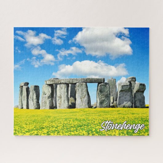 Puzzle Stonehenge, Wiltshire, Angleterre, UK (Horizontal)