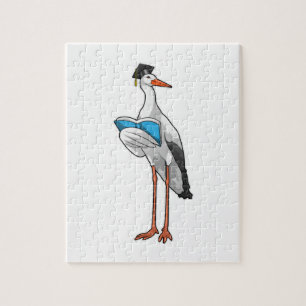 Puzzle Stork as Teacher