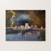 Puzzle Stormy Richmond Skyline (Horizontal)