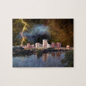 Puzzle Stormy Richmond Skyline (Horizontal)