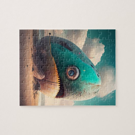 Puzzle Strange Whale (Horizontal)